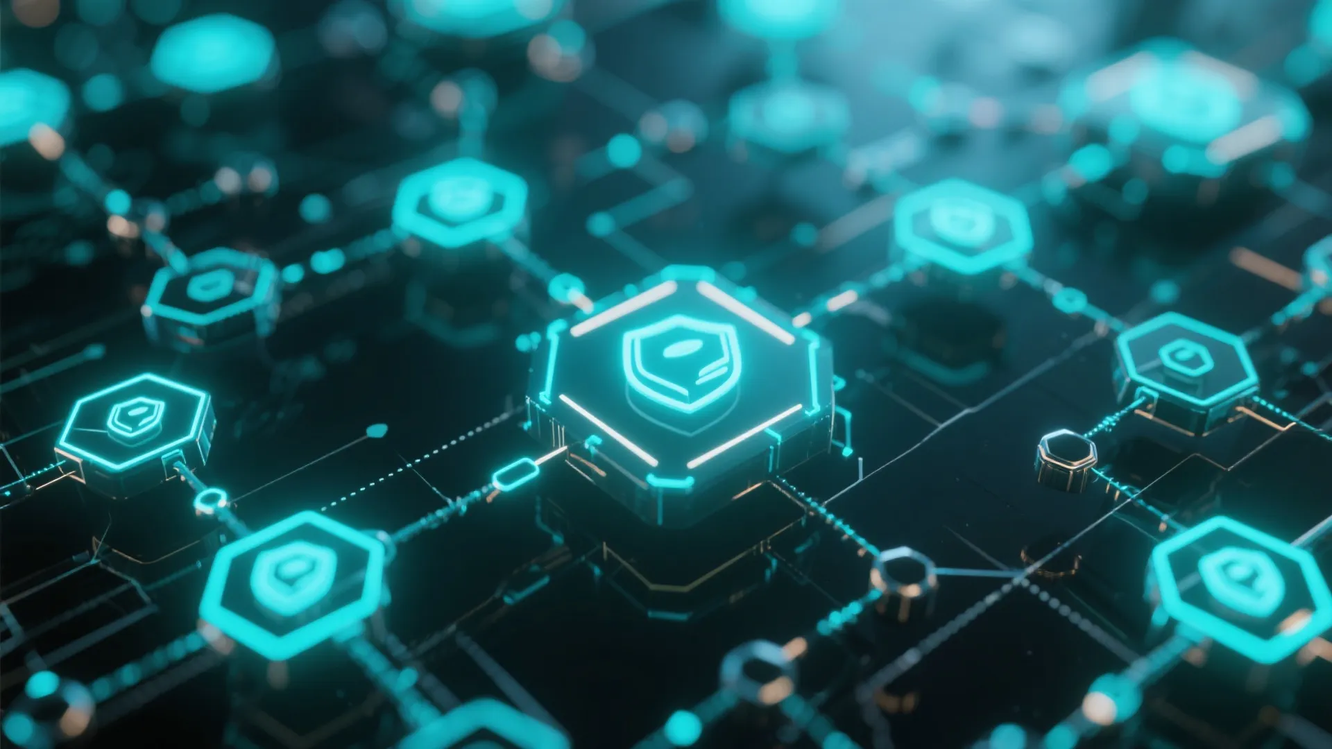 Digital Network Background